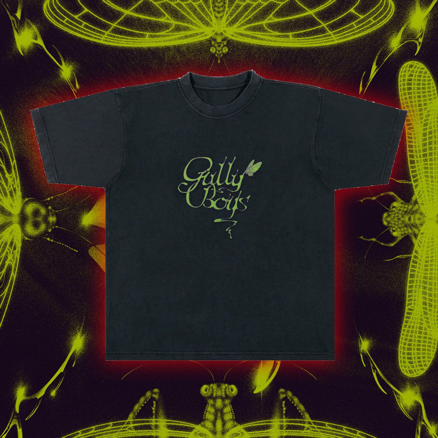 Butterfly Crop Top Tee